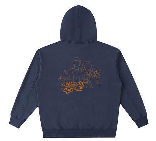 kids SOS fleece hoodie