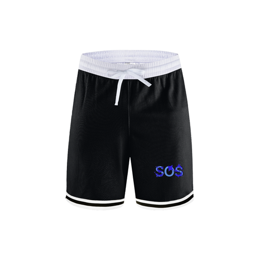 New Classic Stripe Trim Basketball Shorts