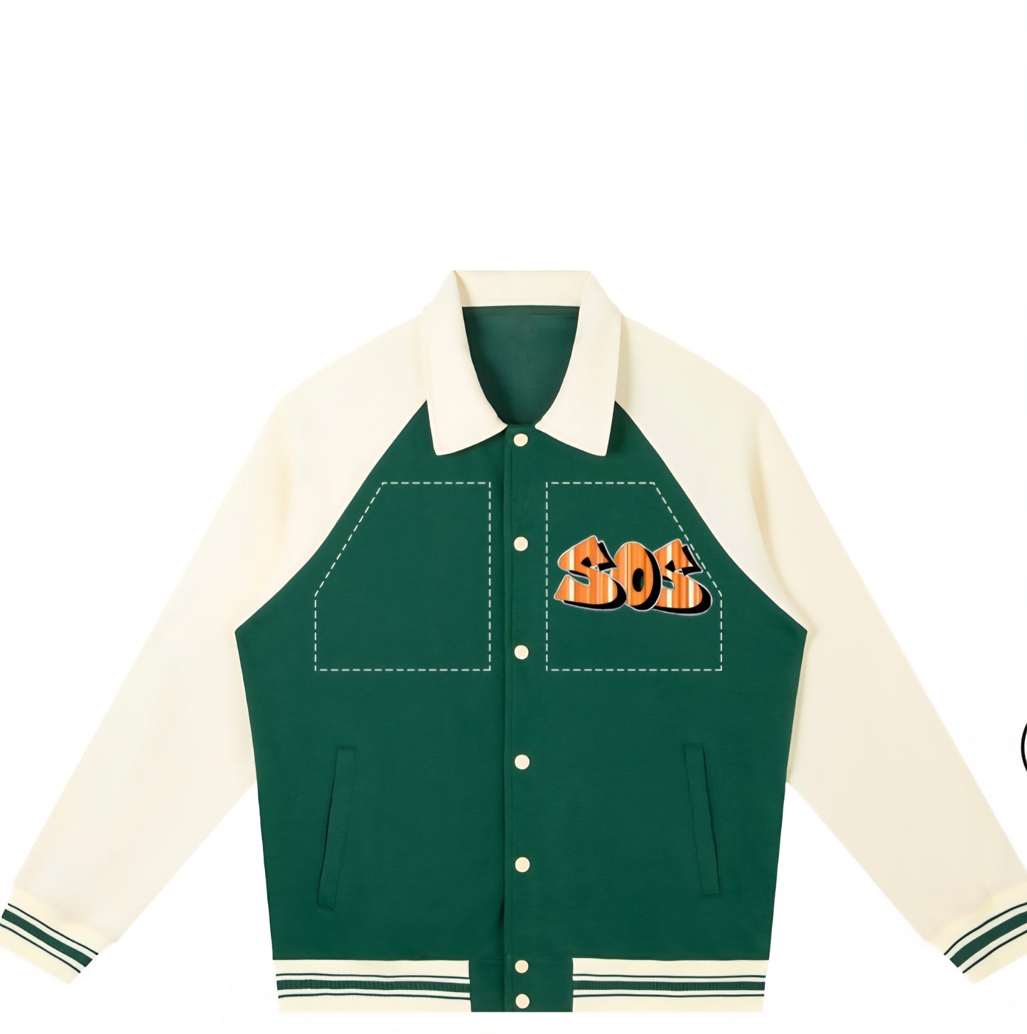 SOS retro style jacket