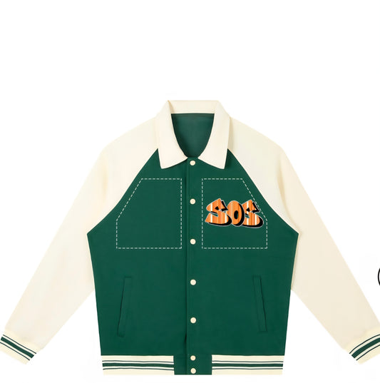 SOS retro style jacket