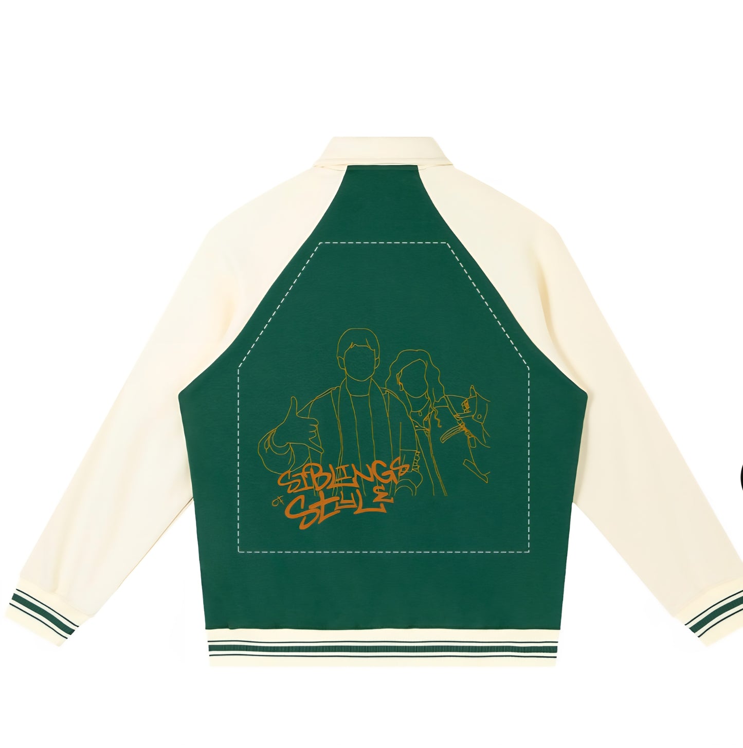 SOS retro style jacket