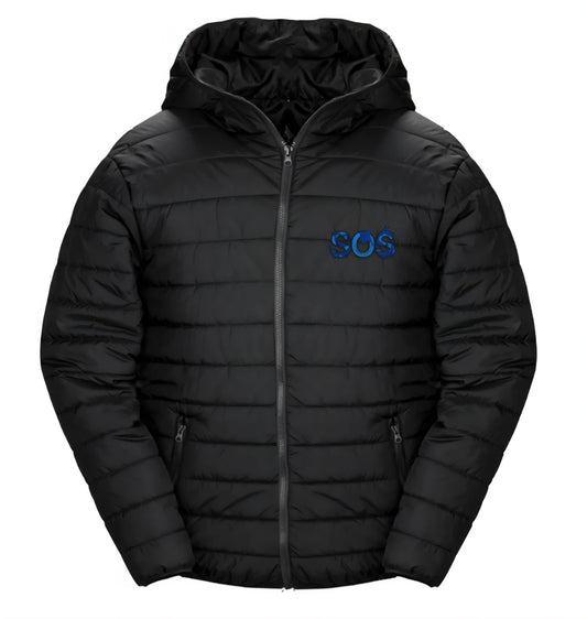SOS puffer jacket